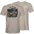 Straight Up Southern "Country Road" T-Shirt – Sand